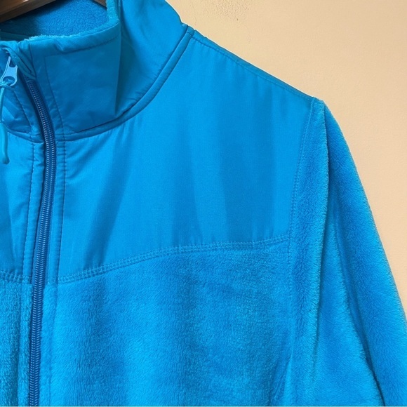 Athletic Works Cozy Fleece Jacket Electric Blue XXL 2XL Coat Women's Zip up - Picture 4 of 4
